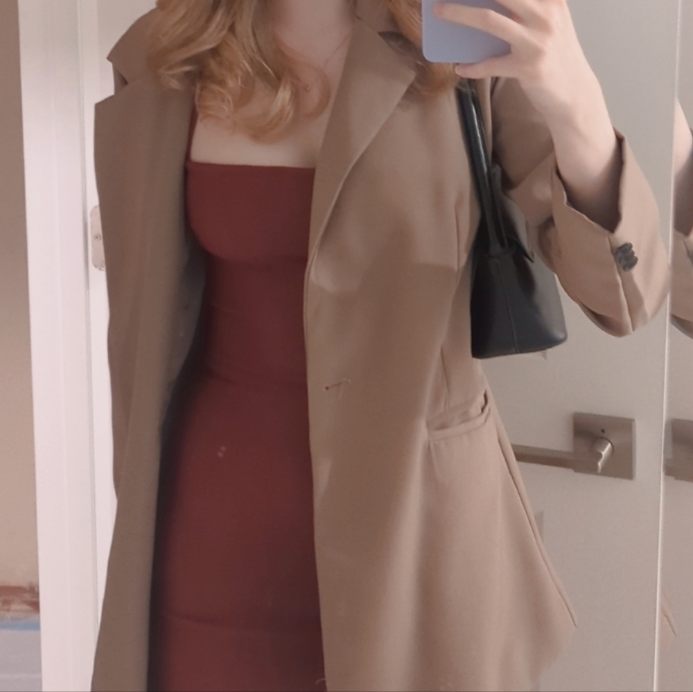 Khaki blazer